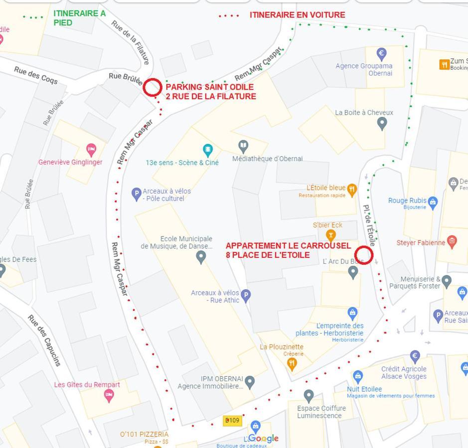 Le Carrousel - Appartement Cosy Centre أوبيرني المظهر الخارجي الصورة